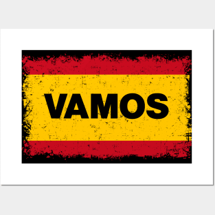 Vamos Espana - Spain Nadal flag / logo / emblem Posters and Art